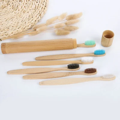 Escova de dentes de bambu original 100% Eco